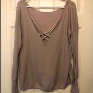 -Garage Mauve Sweater M